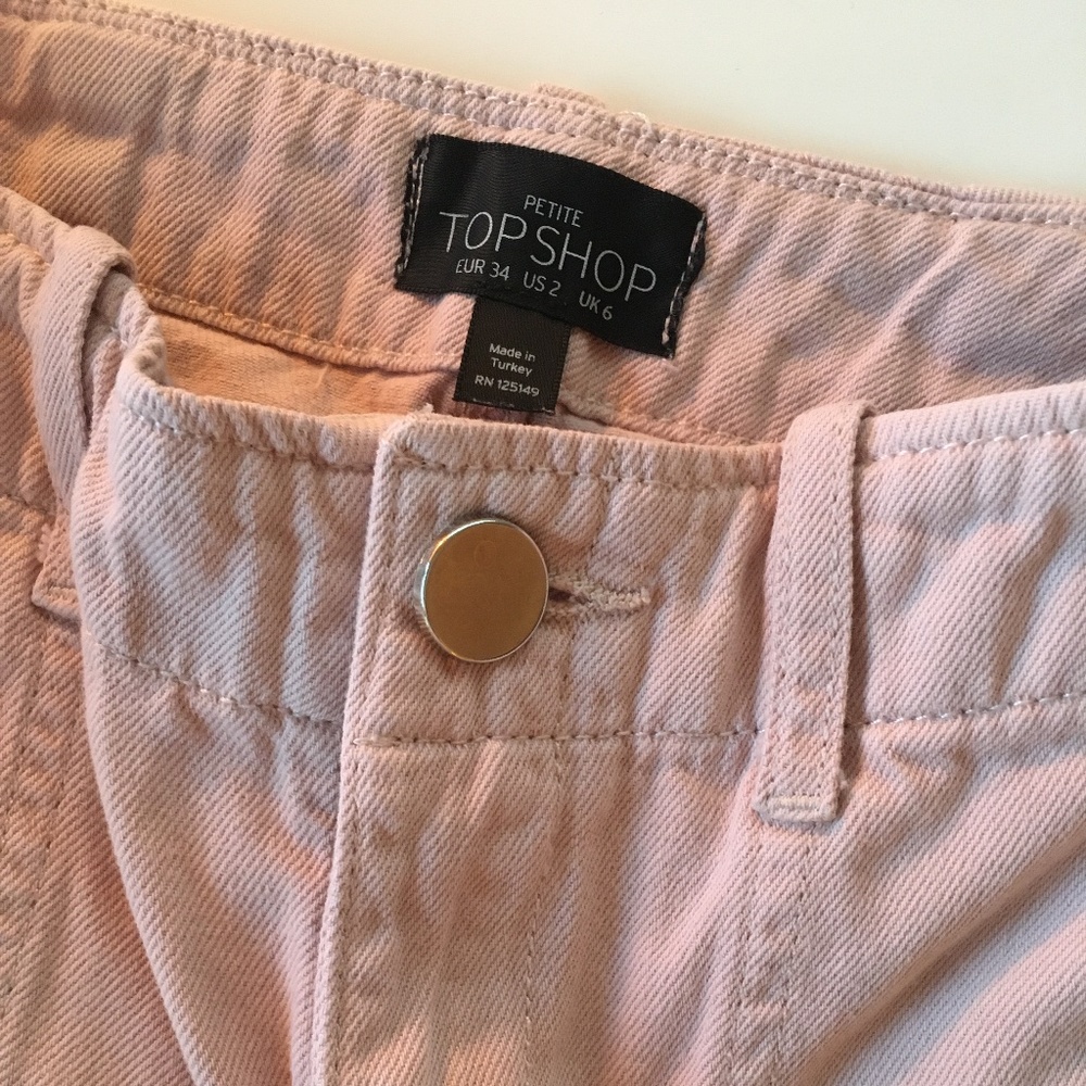Top Shop Petite light pink trouser